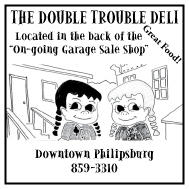 2003 The Double Trouble Deli
									<br />
									Page xx
									  ♦  
									2½"W x 5"H<br />
									Colored Cardstock