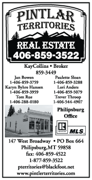 2003-2004 Pintlar Territories Real Estate
									<br />
									Page 01 respectively
									  ♦  
									2½"W x 5"H<br />
									Colored Cardstock