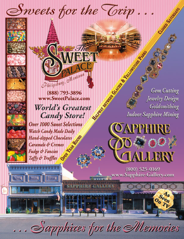 2011-2015 The Sapphire Gallery & The Sweet Palace
									<br />
									Back Cover respectively
									  ♦  
									8⅜"W x 10⅞"H<br />
									100# Coated Text Stock